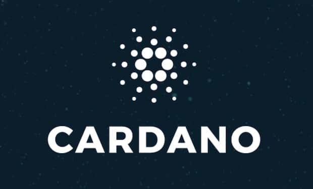 Das Logo der Cardano Blockchain, das den Proof of Stake Konsensmechanismus repräsentiert