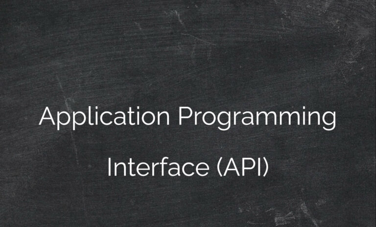 Application Progamming Interface (API)