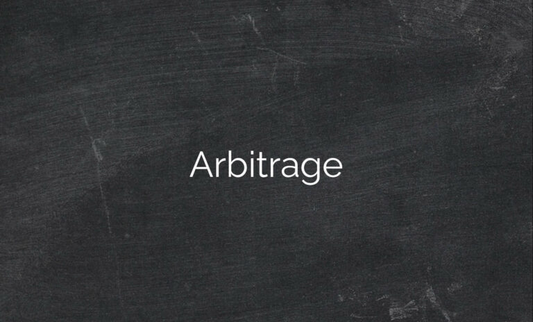 Arbitrage