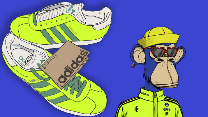 Adidas betritt das Metaversum durch Partnerschaft mit NFT Projects Bored Ape Yacht Club, Punks Comic.