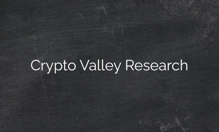 Crypto Valley Research