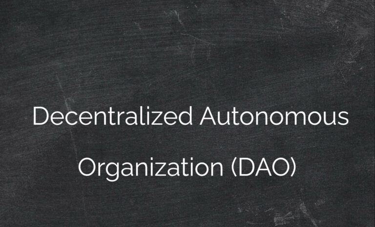 DAO – Dezentrale Autonome Organisation