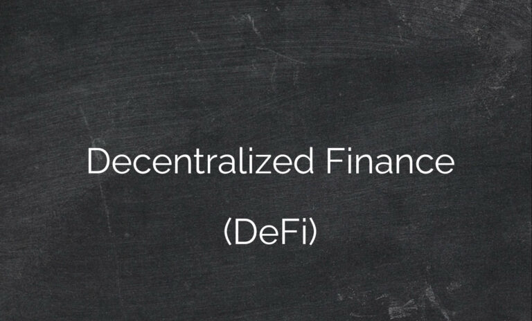 Decentralized Finance (DeFi)