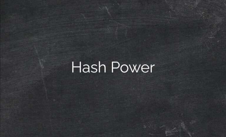 Hash Power