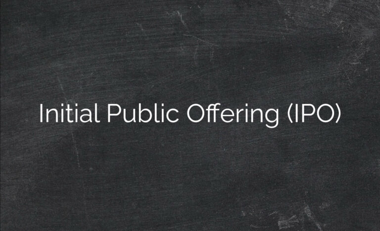 Initial Public Offering (IPO)