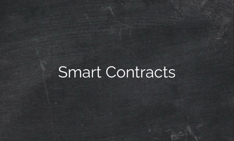 Smart Contracts