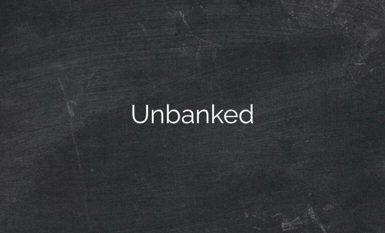 Unbanked