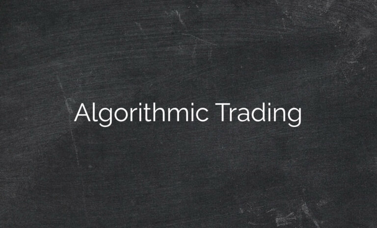 Algorithmic Trading