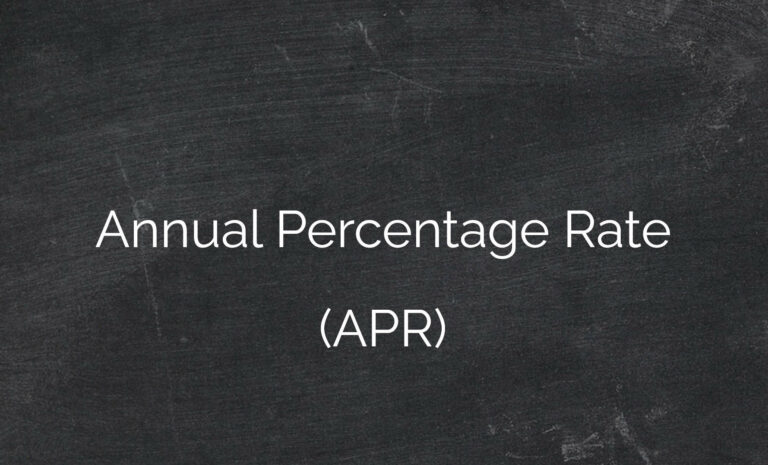 Annual Percentage Rate (APR)