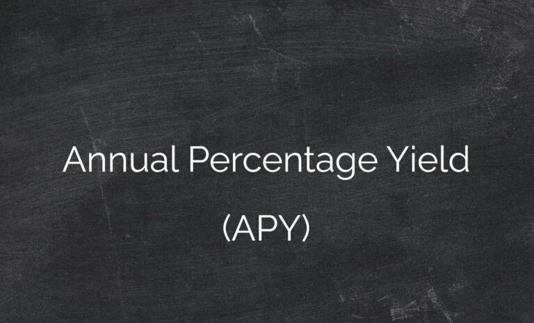 Annual Percentage Yield (APY)