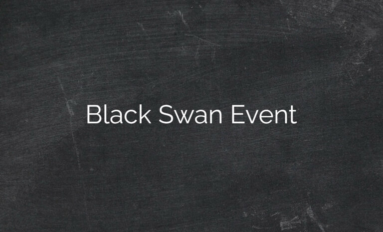 Black Swan Event