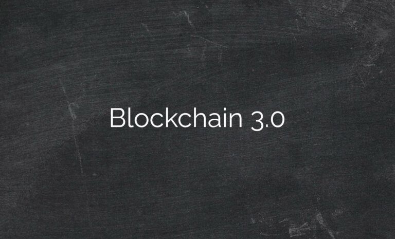 Blockchain 3.0