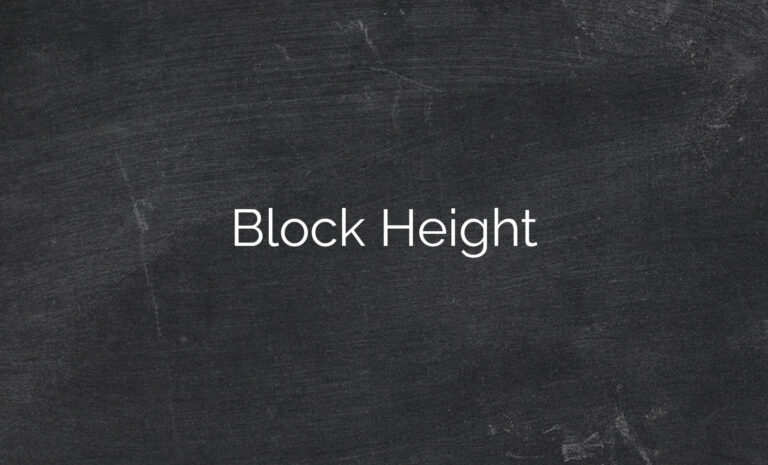 Block Height