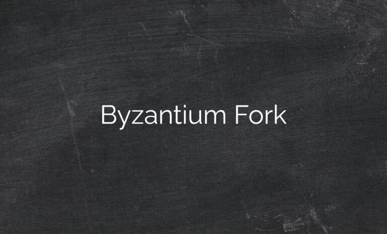 Byzantium Fork