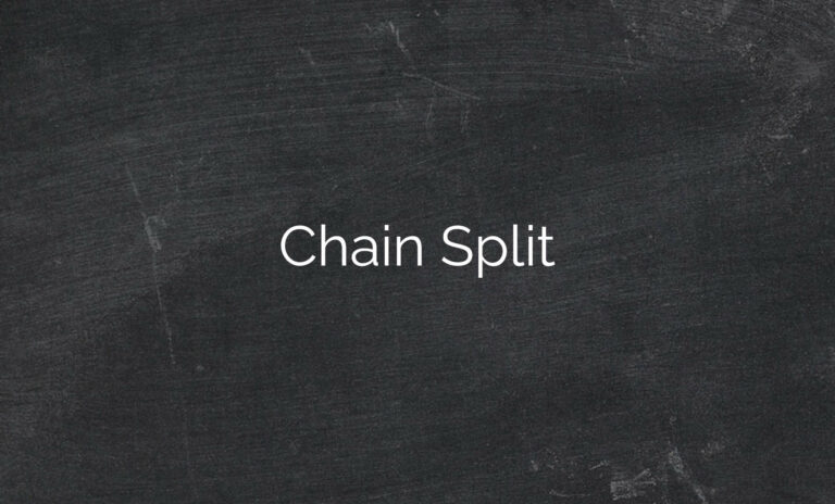 Chain Split