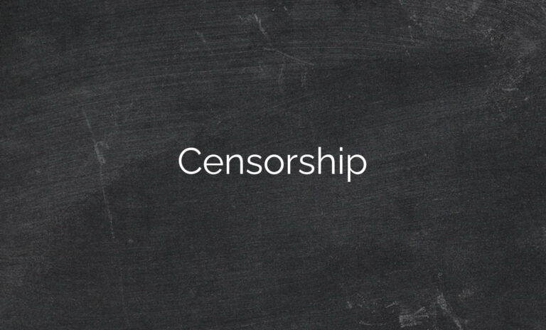 Censorship