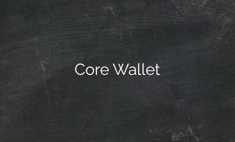 Core Wallet