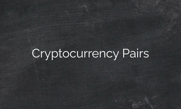 Cryptocurrency Pairs