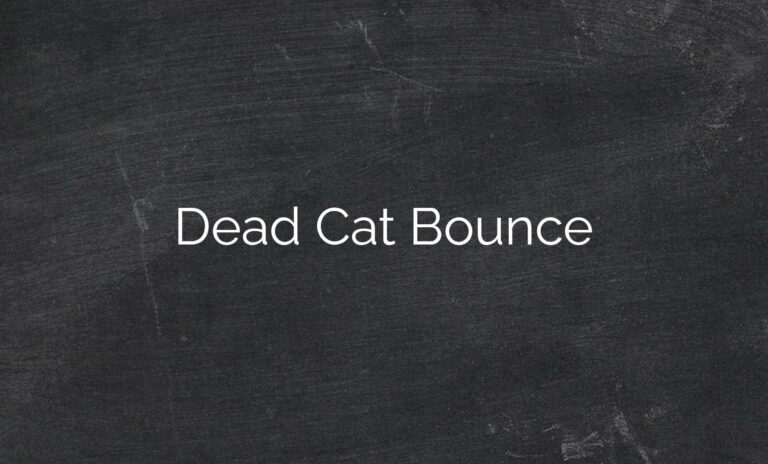 Dead Cat Bounce