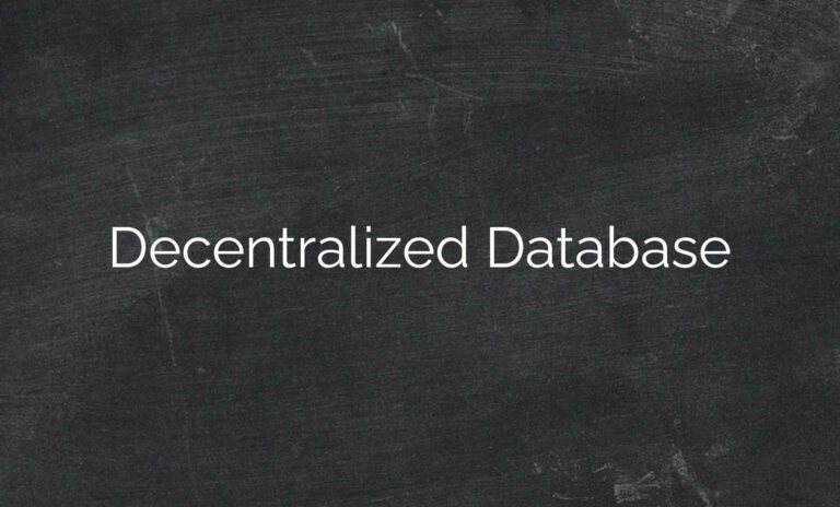 Decentralized Database