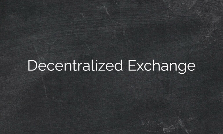 Decentralized Exchange