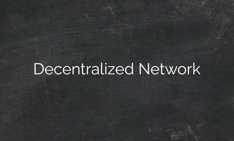Decentralized Network