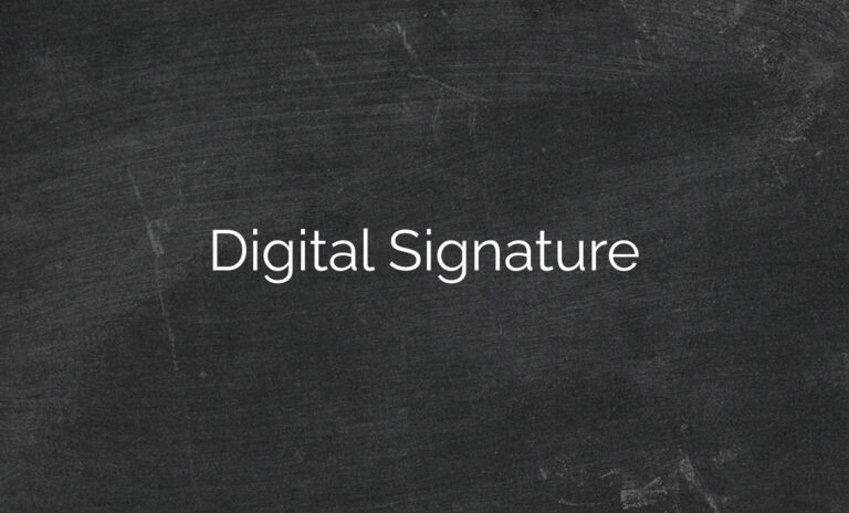 Digital Signature