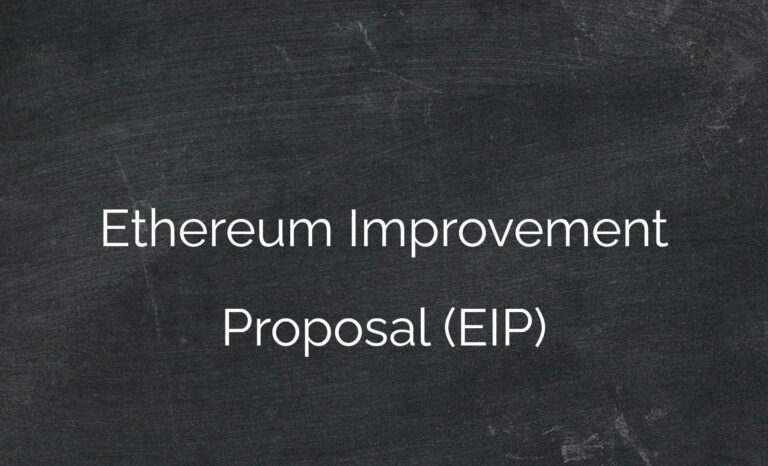 Ethereum Improvement Proposal (EIP)