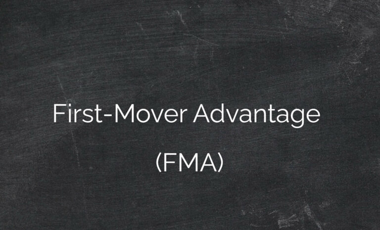 First-Mover Advantage (FMA)