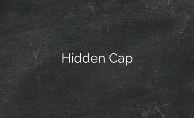 Hidden Cap
