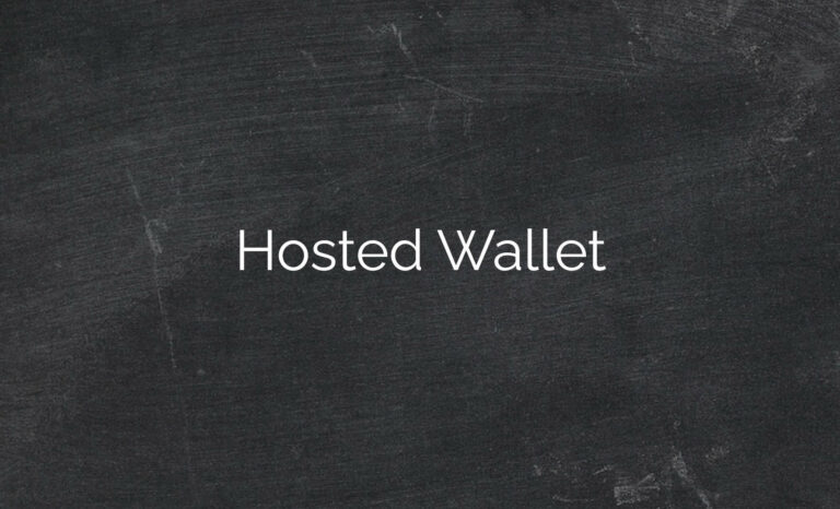 Hosted Wallet