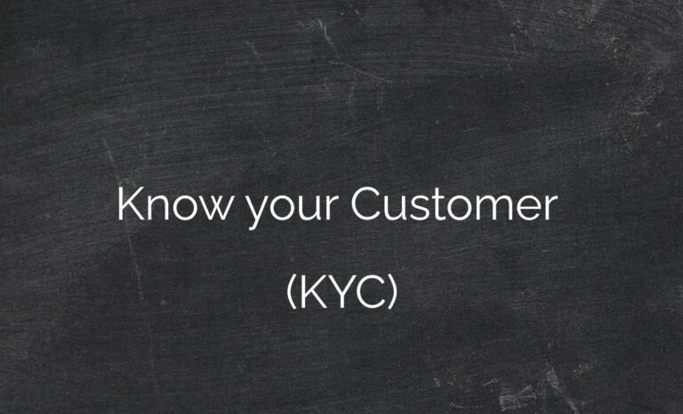 Know your Customer (KYC)