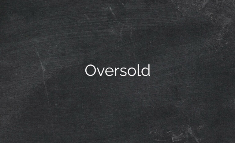 Oversold