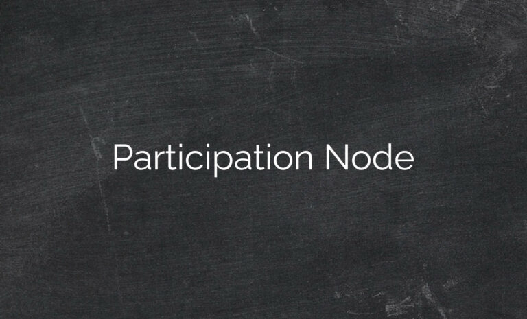 Participation Node