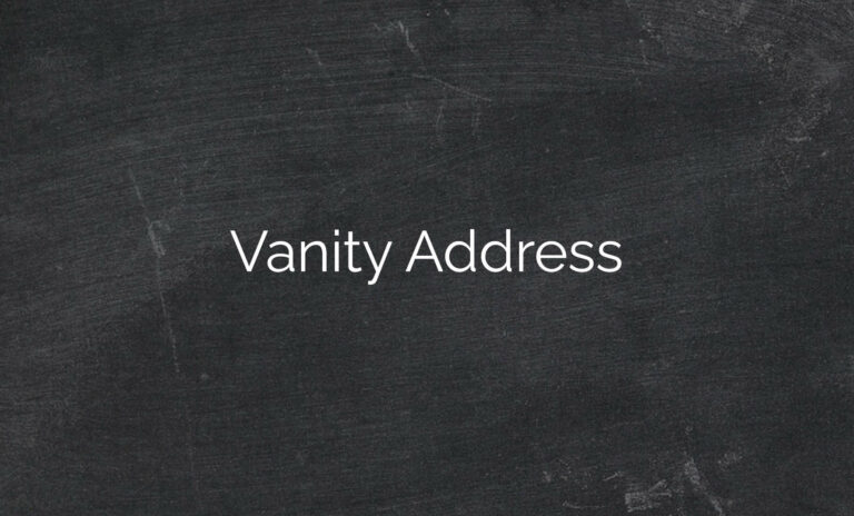 Vanity Address