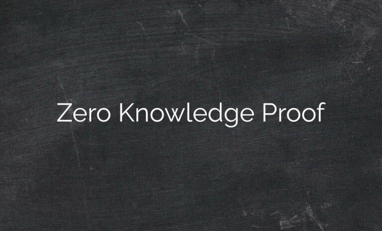 Zero Knowledge Proof