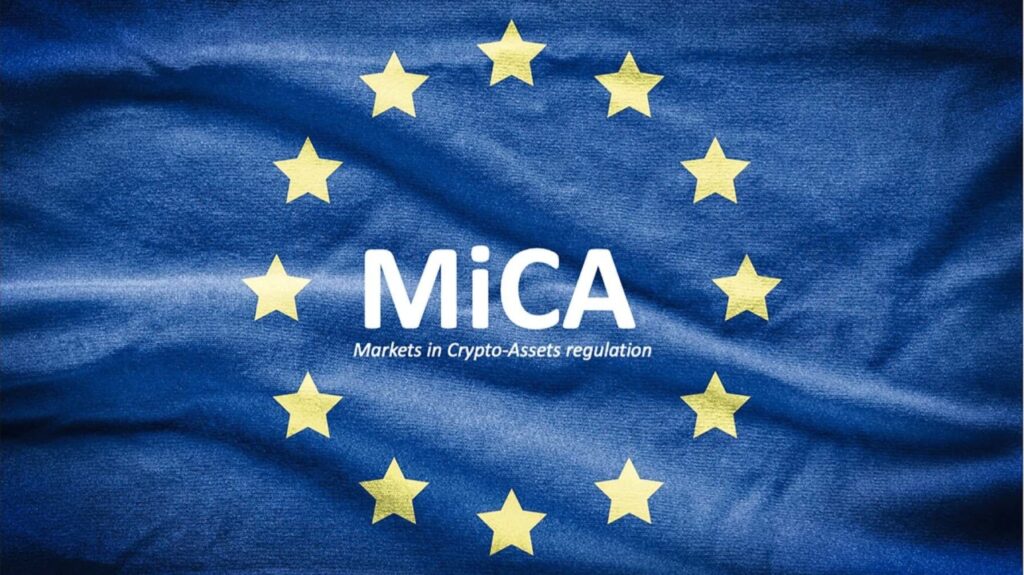 MiCA Regulierung: Die EU verabschiedet die Markets in Crypto-Assets Regulation zur Kontrolle von Stablecoins wie USDT und USDC.
